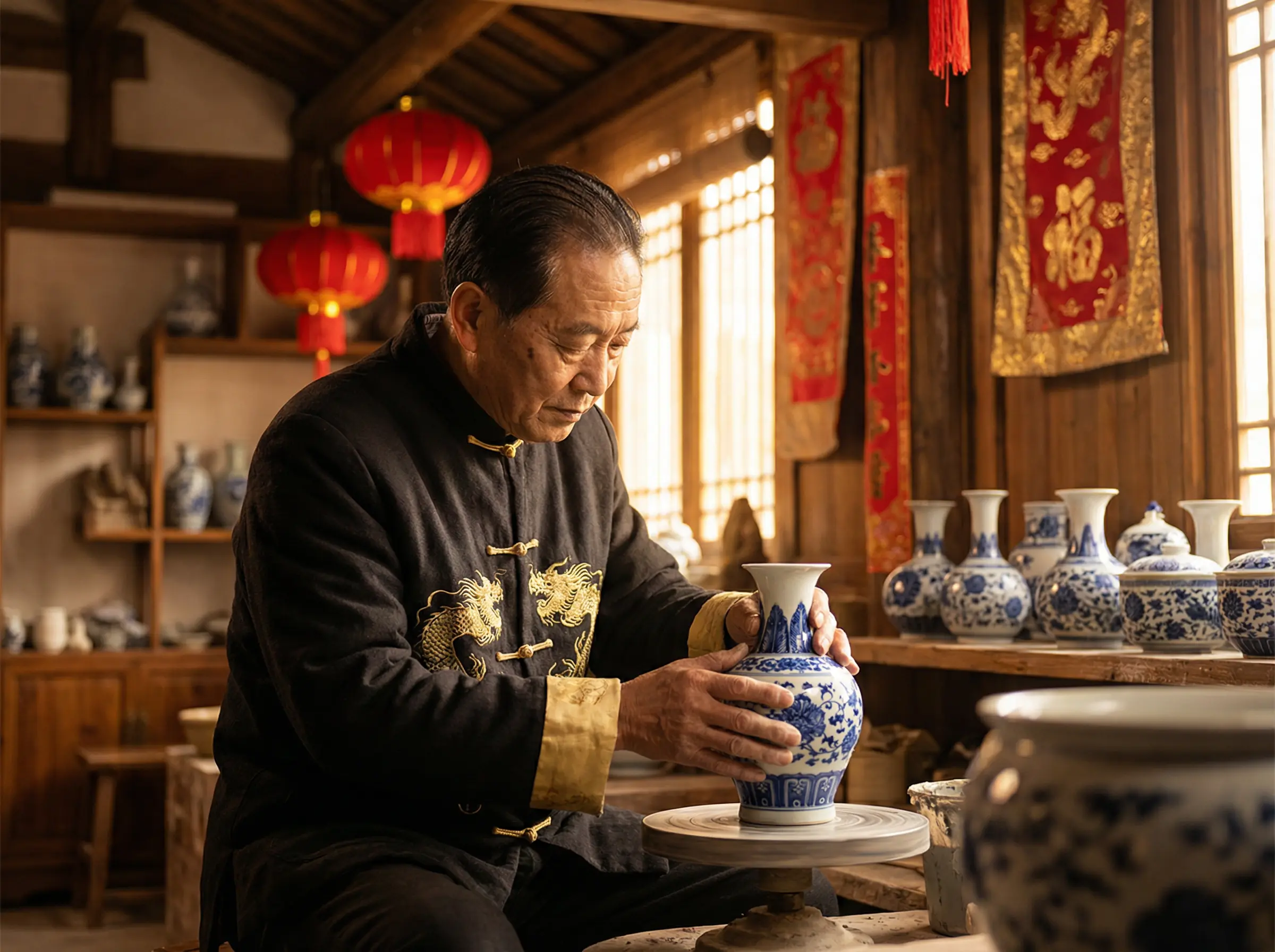咩播云插件 瓷器工艺视频封面